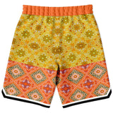 Taj Mahal Basketball Shorts Basketball Short Rib - AOP - Thathoodyshop
