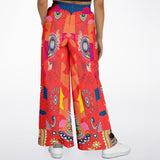 Chili Pepper Camo Paisley Bellbottoms Flare Leg Pants - Thathoodyshop