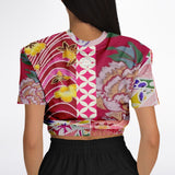 Queen Lili'uokalani Cropped Sweater Crop Top - Thathoodyshop