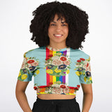 Life in Technicolor Crop Sweater Cropped Sweater - Thathoodyshop