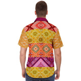 Taj Mahal S/S Button Down Shirt Short Sleeve Button Down Shirt - AOP - Thathoodyshop