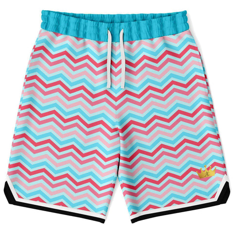South Beach Basketball Shorts Basketball Short Rib - AOP - Thathoodyshop