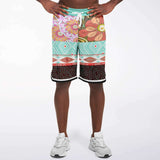 Summer of Love Basketball Shorts Basketball Short Rib - AOP - Thathoodyshop