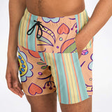 So Good! Dunkies Swim Trunks Men - AOP - Thathoodyshop