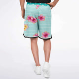 The Catamaran Basketball Shorts Basketball Short Rib - AOP - Thathoodyshop