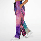 Dusky Midnight Graffiti SW Stretchy Phat Bellbottoms Fashion Flare Jogger - AOP - Thathoodyshop