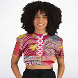 Queen Lili'uokalani Cropped Sweater Crop Top - Thathoodyshop
