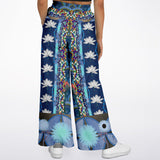 Dahlia Lama Flare Leg Joggers Athletic Flare Jogger - AOP - Thathoodyshop