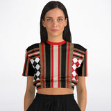 Gold Line Doubles Cropped Sweater Cropped Sweater - Thathoodyshop