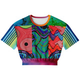 Me So Psychedelic Cropped Sweater Cropped Sweater - Thathoodyshop
