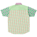 Melon Balls S/S Button Down Shirt Short Sleeve Button Down Shirt - AOP - Thathoodyshop