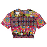 Princess Tea Time Cropped Sweater Cropped Sweater - Thathoodyshop