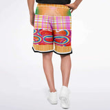 Solar Flare Basketball Shorts Basketball Short Rib - AOP - Thathoodyshop