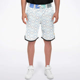 Blues Skies Ahead Basketball Shorts Basketball Short Rib - AOP - Thathoodyshop