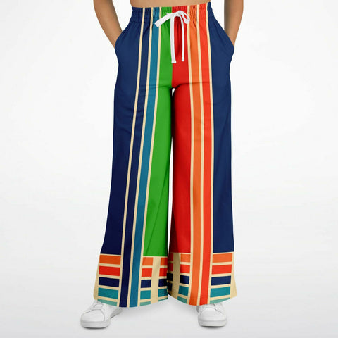 I am Dayglo Flare Leg Joggers Bellbottoms - Thathoodyshop