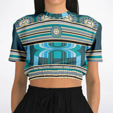 Balanced Life Cropped Sweater Cropped Short Sleeve Sweater - Thathoodyshop