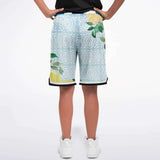 Lemony-Fresh Basketball Shorts Basketball Short Rib - AOP - Thathoodyshop