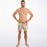 So Good! Dunkies Swim Trunks Men - AOP - Thathoodyshop