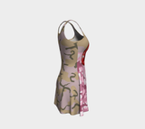 Luscious Lips Dress Flare Dress - Thathoodyshop