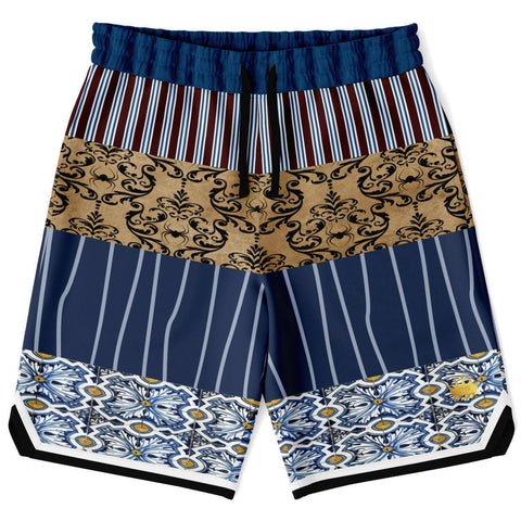 Tavira Mirabella Basketball Shorts Basketball Short Rib - AOP - Thathoodyshop