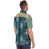 Bon Voyage S/S Button Down Shirt Short Sleeve Button Down Shirt - AOP - Thathoodyshop