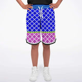 Slices of Lime Basketball Shorts Basketball Short Rib - AOP - Thathoodyshop