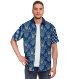 The Regal Beagle S/S Button Down Shirt Short Sleeve Button Down Shirt - AOP - Thathoodyshop