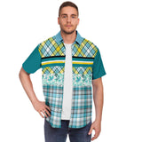 Lemon Zest S/S Button Down Shirt Short Sleeve Button Down Shirt - Thathoodyshop