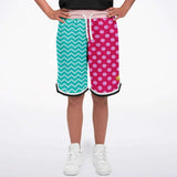 Jubilee's Garden Basketball Shorts Basketball Short Rib - AOP - Thathoodyshop