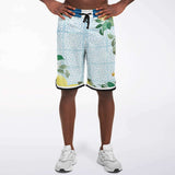 Lemony-Fresh Basketball Shorts Basketball Short Rib - AOP - Thathoodyshop