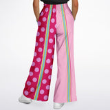 Pink Dottie Calypso Stretchy Phat Bellbottoms Wide Leg Pants - Thathoodyshop