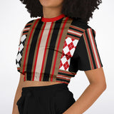 Gold Line Doubles Cropped Sweater Cropped Sweater - Thathoodyshop