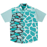 Grand Cayman S/S Button Down Shirt Short Sleeve Button Down Shirt - AOP - Thathoodyshop
