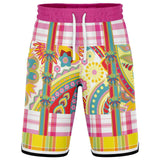 Ashbury Heights Paisley Basketball Shorts Basketball Shorts - Thathoodyshop