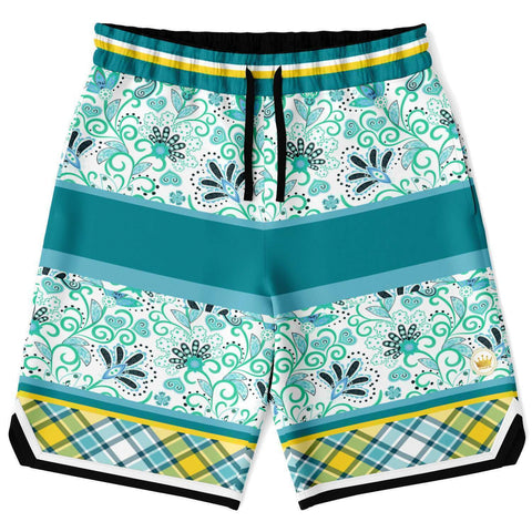 Lemon Zest Unisex Basketball Shorts Basketball Shorts - Thathoodyshop