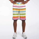 Hawaiian Tropic Basketball Shorts Basketball Short Rib - AOP - Thathoodyshop
