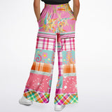 Pink Calypso Flare Leg Joggers Flare Joggers - Thathoodyshop