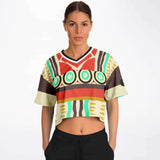 El Granada Crop Jersey Cropped Football Jersey - AOP - Thathoodyshop