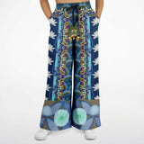 Dahlia Lama Flare Leg Joggers Athletic Flare Jogger - AOP - Thathoodyshop