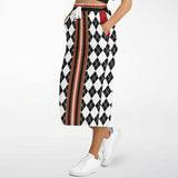 Argyle Me Pocket Maxi Skirt - Black Maxi Skirt - Thathoodyshop