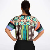 Trinidad Crop Jersey Cropped Football Jersey - AOP - Thathoodyshop