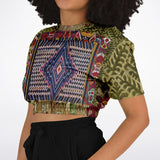 Red Melange Cropped Sweater Cropped Sweater - Thathoodyshop