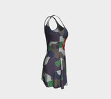 Rainbow Kiss Dress Flare Dress - Thathoodyshop