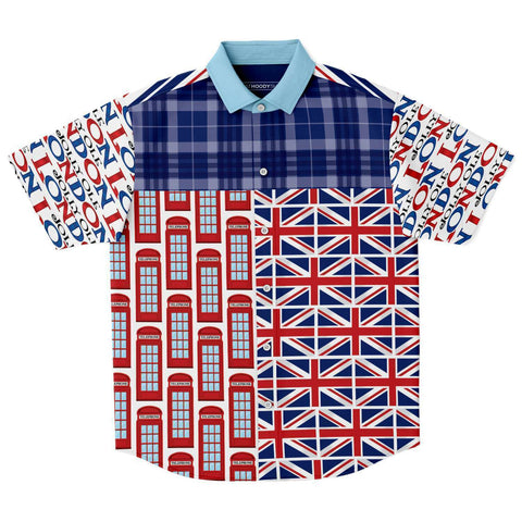 Long Live the Queen S/S Button Down Shirt Short Sleeve Button Down Shirt - AOP - Thathoodyshop