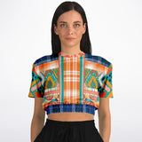 Billie Jean Cropped Sweater Cropped Short Sleeve Sweater - Thathoodyshop