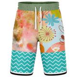 Pleasure Point Basketball Shorts Basketball Short Rib - AOP - Thathoodyshop