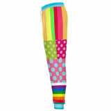 Pink Polka Stripe OG San Diego Fleece Joggers Fashion Jogger - AOP - Thathoodyshop