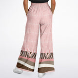 Pink Geo Zebra SW Signature Bellbottoms Flare Leg Joggers - Thathoodyshop
