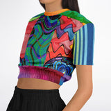 Me So Psychedelic Cropped Sweater Cropped Sweater - Thathoodyshop