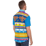 Royal Flush S/S Button Down Shirt Short Sleeve Button Down Shirt - AOP - Thathoodyshop